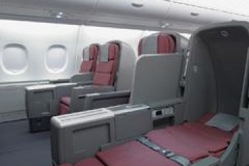 <p>A380 Standard Sky Bed has been fitted on all Boeing 747s from Sydney Australia to Tokyo Japan</p>