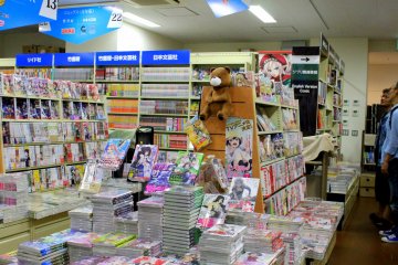 <p>You will surely get confused with all these reading and art materials on display.&nbsp;</p>
