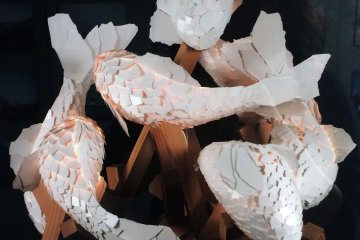 <p>The Japanese carp was one of his inspirations.</p>

