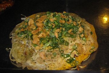 Okonomiyaki at Nagataya, Hiroshima