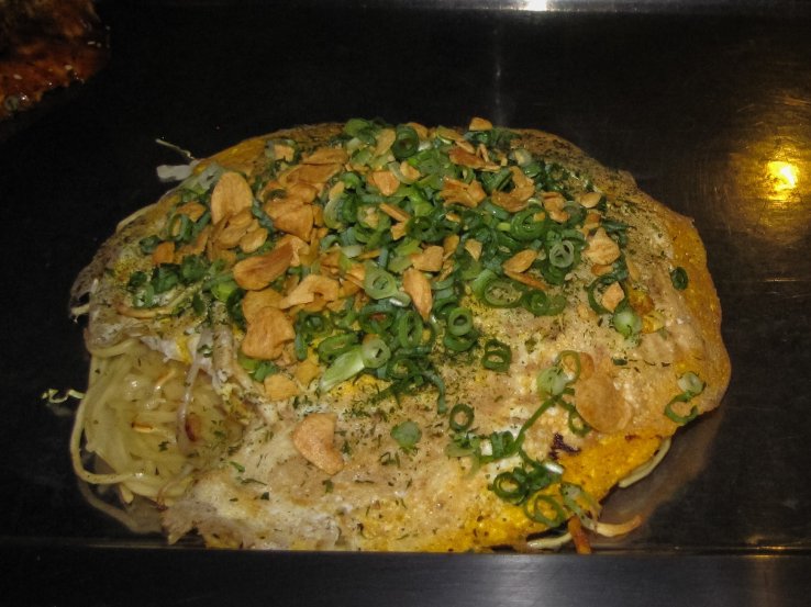 Okonomiyaki at Nagataya, Hiroshima