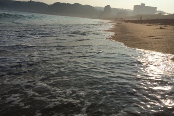 Beautiful shoreline.