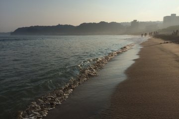 Take a relaxing swim in clear water.