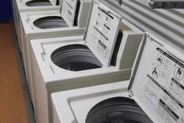 The laundry room