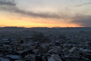 First Sunrise over Hanamaki 2016