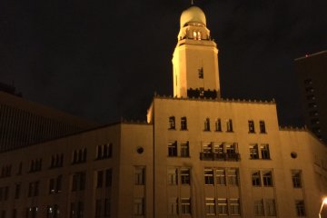 Historic buildings in the Minato Mirai District.