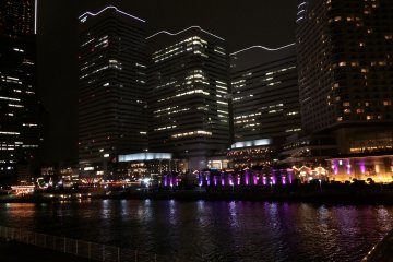 View across the river.