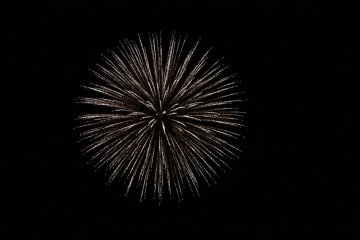 Les feux d'artifice sont le point culminant du festival