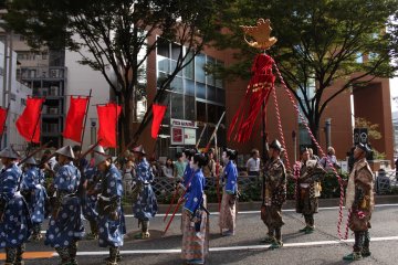 La parade du festival de Nagoya