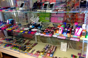 Several lines of phones on sale