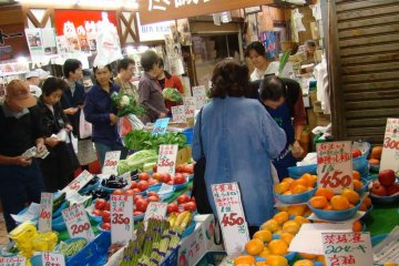 Fresh vegetables and fruit