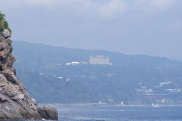 The view from the east beach