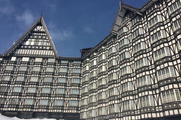 An outside view of some of the guest rooms.