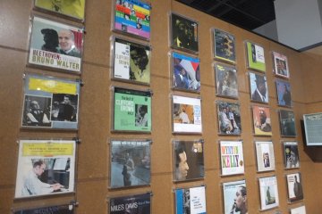 LP's from famous jazz artists