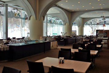 The first floor restaurant, Shirakaba