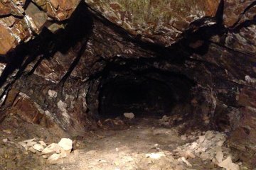 An incomplete tunnel.