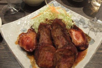 Miso soaked pork