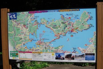Gambaran dari rute bersepeda dan jogging