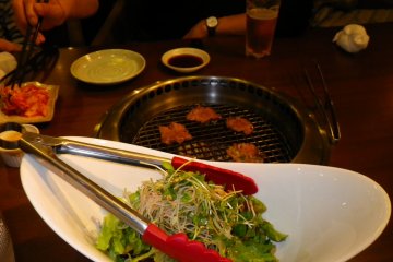 The green salad