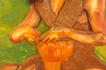 This relief on the wall in museum awakened my imagination