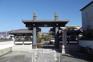 The temple gate