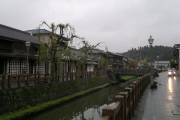 Suasana Sawara setelah diguyur hujan