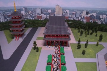 Asakusa made from Lego