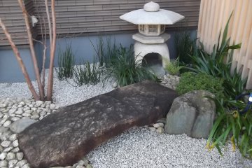 The very compact zen garden in Joshun-ji