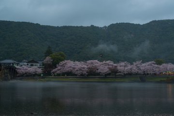 Even when it's raining, it's beautiful