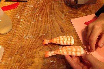Différence entre la crevette avec et sans détail