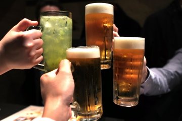 That first drink is always the best!