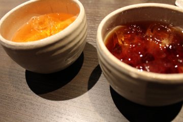 Two types of sho-chu