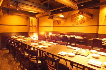 A look at the restaurant floor space
