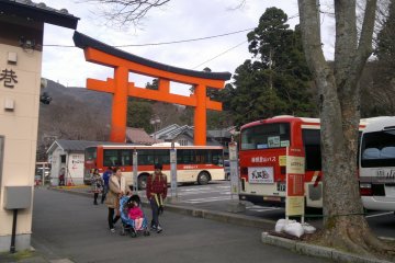 Lake Ashi entrance