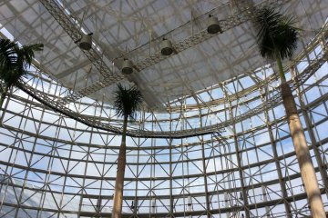 Inside the Rose Hat, main foyer