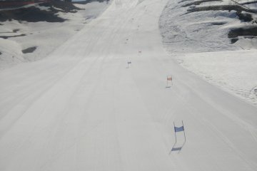 The slopes at Matsunoyama Ski Area