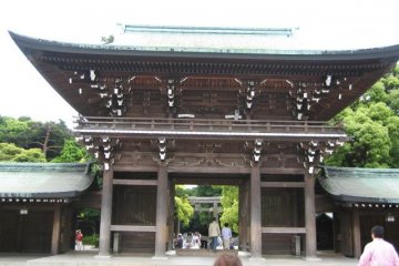 <p>Close-up of the main gate</p>