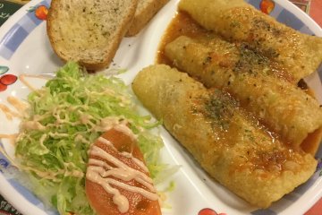 Charlie's enchiladas.