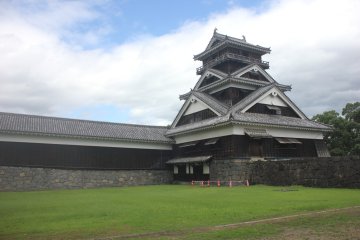 Kastil klasik di selatan Jepang
