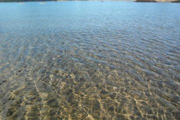 Crystal clear waters