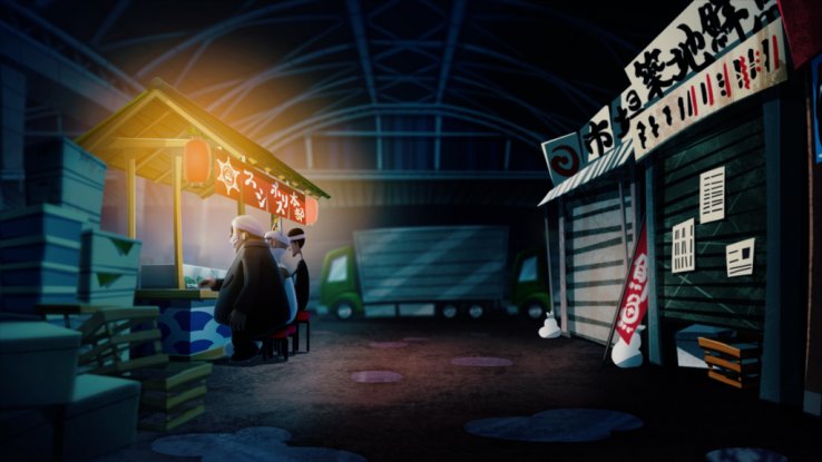 Stills from episodes of Sushi Police