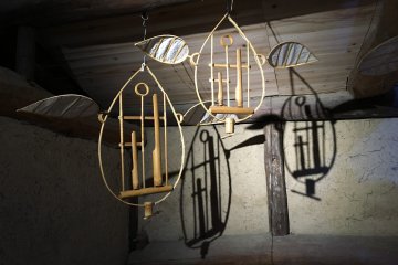 Akinorium by Akinori Matsumoto is an experience that has to be felt - it's hard to adequately describe this audio and kinetic installation where various instruments automatically play around you.