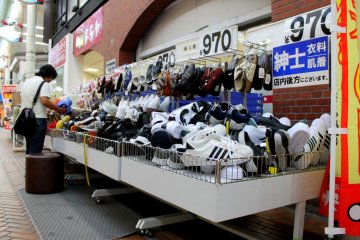 More shoes! And not just shoes, but really cheap footwear!