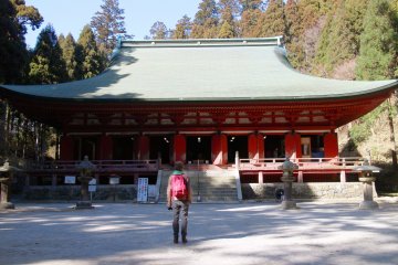 The main temple building