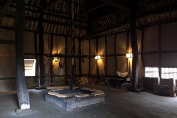 The inside of a Date house