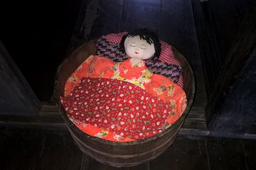 A hand made doll