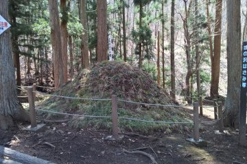 The marker of the Nambu and Date territory