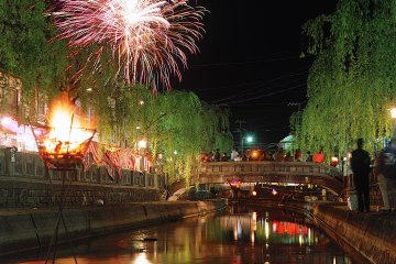 Summer time is perfect for fireworks and night time strolls