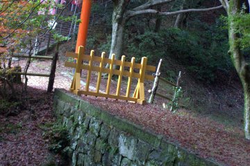 German Prisoners engineered and constructed this stone bridge that leads to one of the smaller shrines deeper in the forest behind the main shrine. It is called Doitsu-bashi (German Bridge)