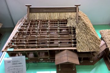 A replica of a traditional Edo country house